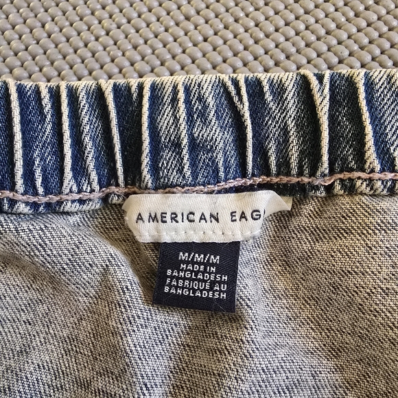 American Eagle Outfitters Blue Denim Mini Skirt - Picture 3 of 6